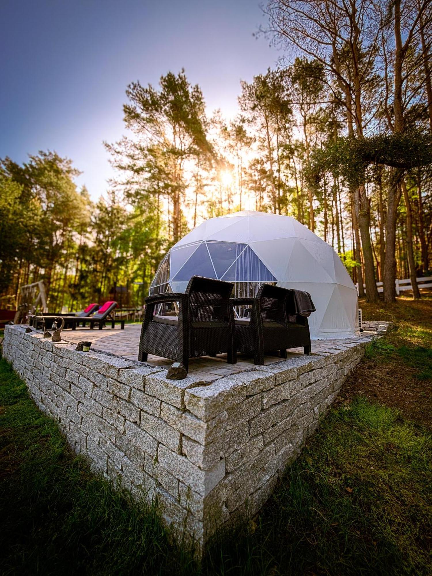 Glamping Pod Orlem 호텔 Cedynia 외부 사진